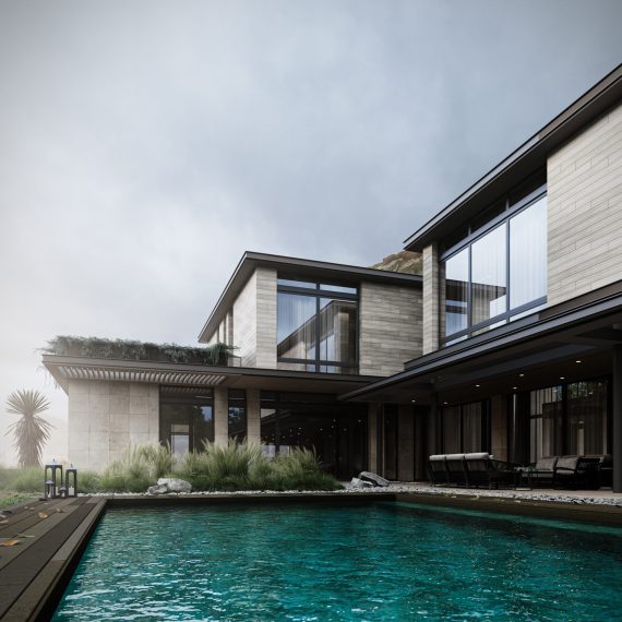 CAGB - Fachada Alberca 1